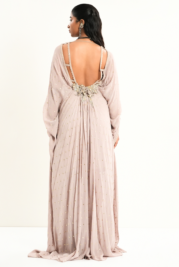 Grey Grace | Ash Grey Kaftan
