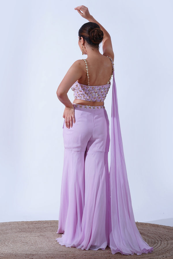 Lilac Palazzo set