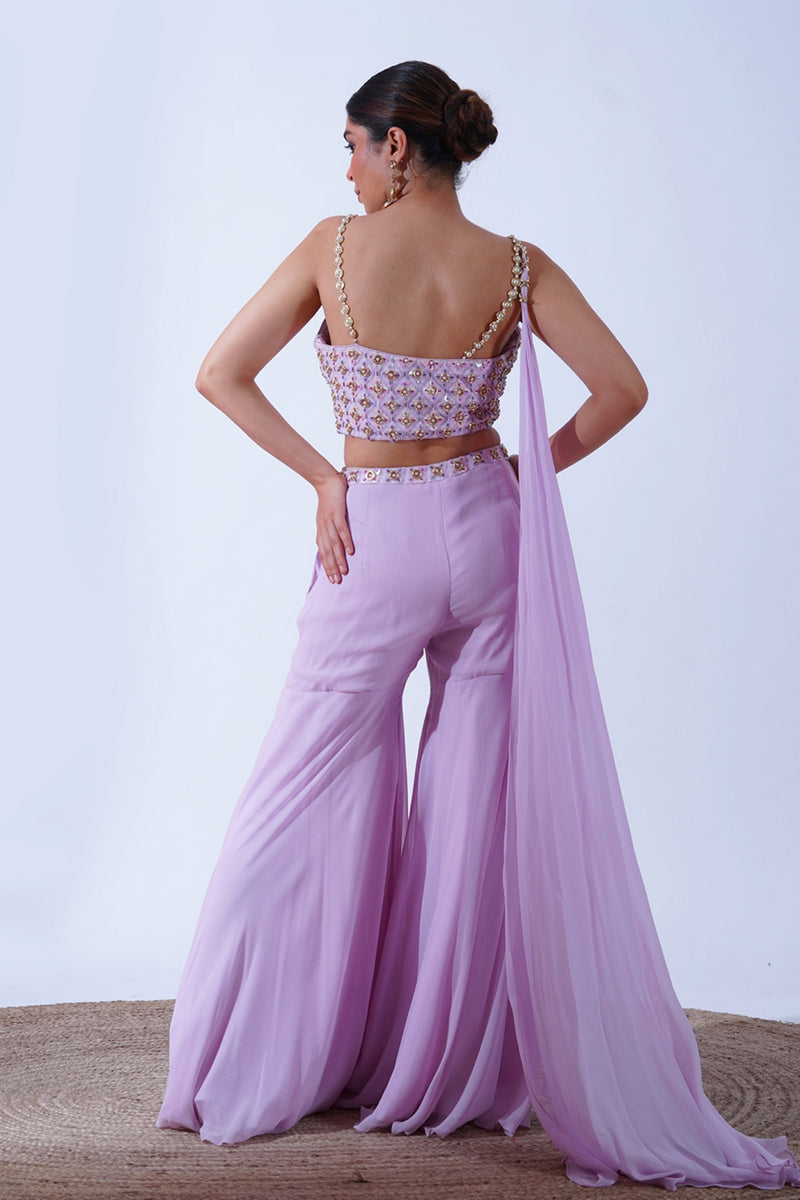 Lilac Palazzo set