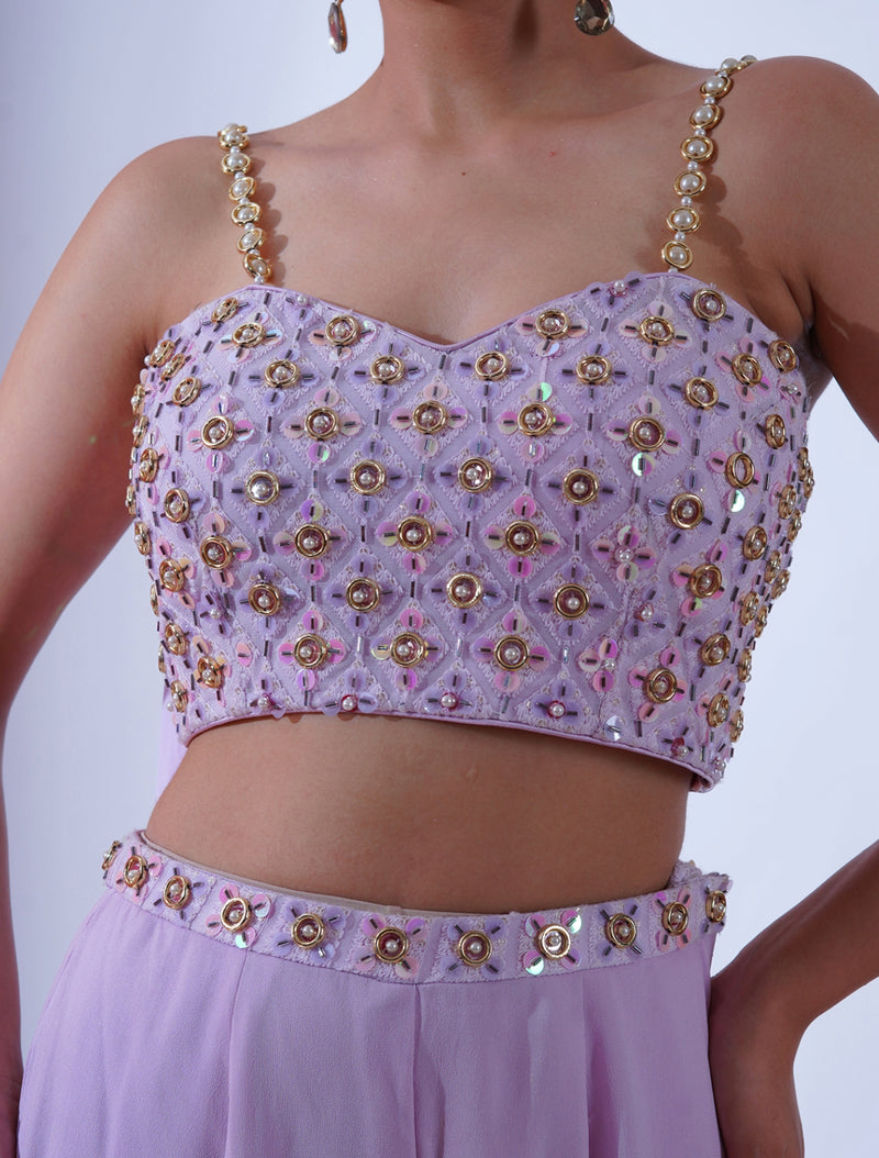 Lilac Palazzo set